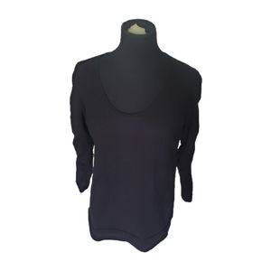 Dolan  Ruched Sleeve Shirt Size M